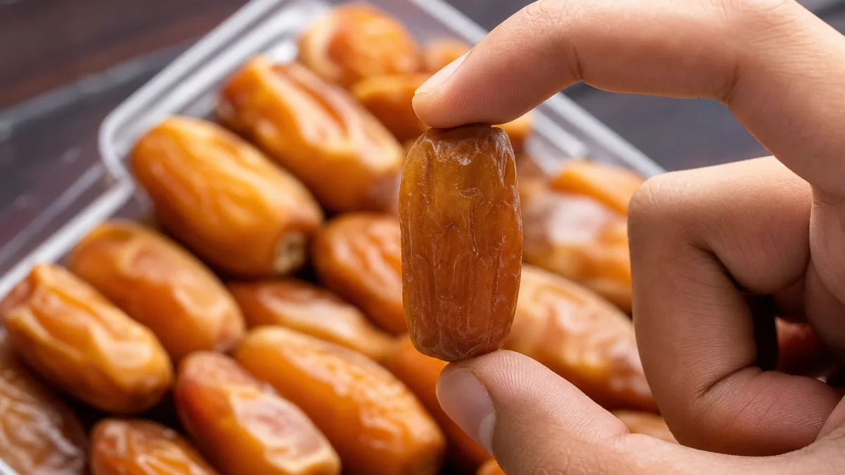 خرما زاهدی ۴۰۰ گرمی مروارید سیاه برای مصرف روزانه و پذیرایی