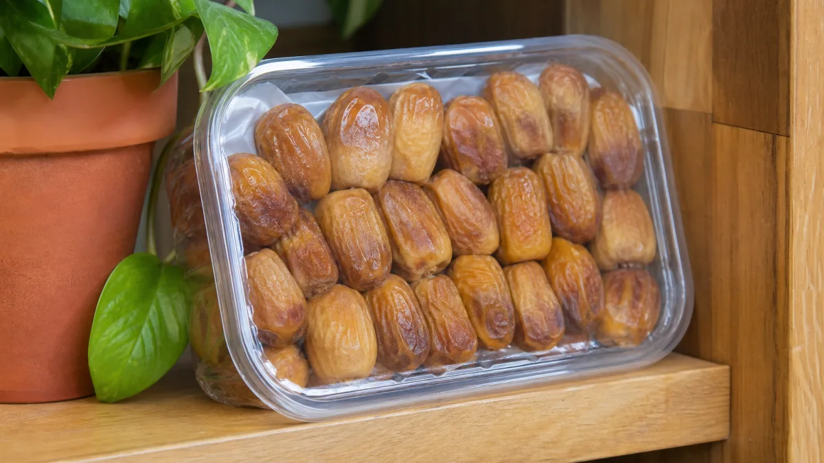 خرما زاهدی بسته سلفونی ۴۰۰ گرمی مروارید سیاه برای مصرف روزانه