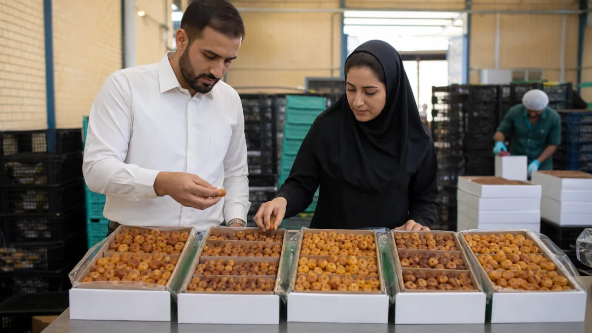 خرما زاهدی اعلا بافت خشک برای خرید عمده