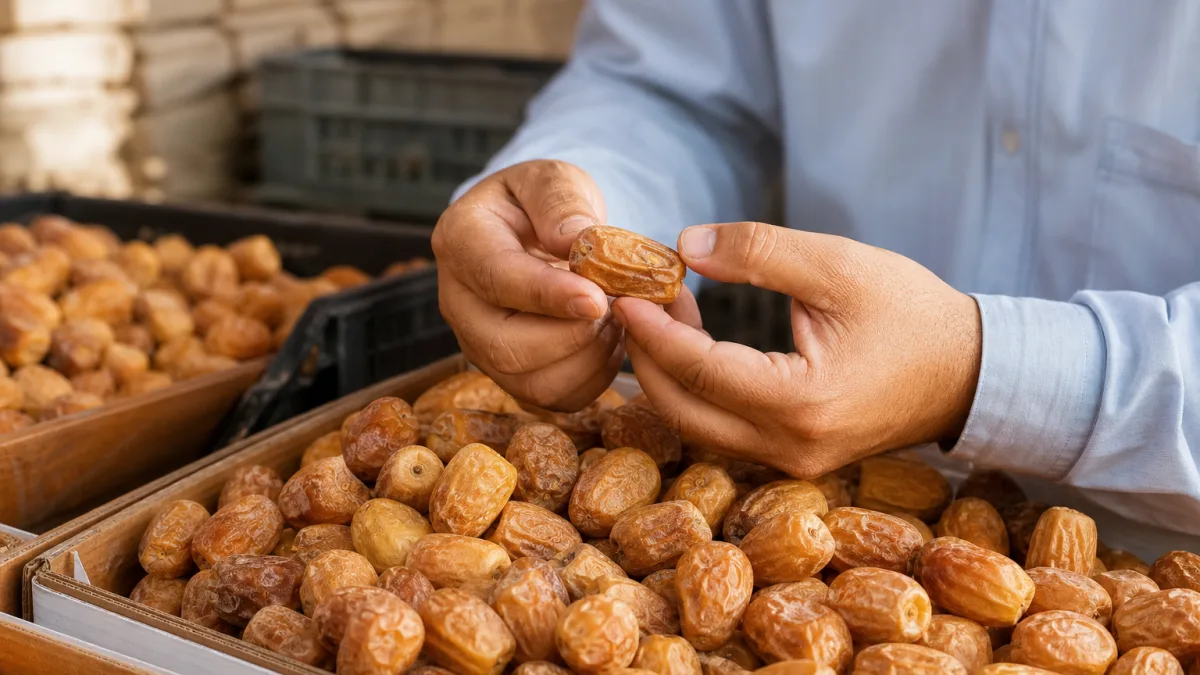قیمت خرما زاهدی عمده بر پایه نوع بسته‌بندی و سورت