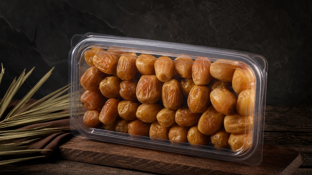 خرما زاهدی ۵۰۰ گرمی مشکین برای خرید روزمره با بستهبندی کاربردی