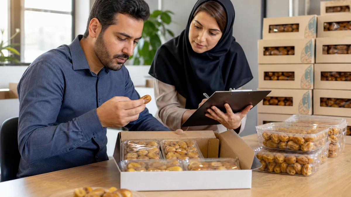 معیارهای انتخاب خرما زاهدی بسته بندی