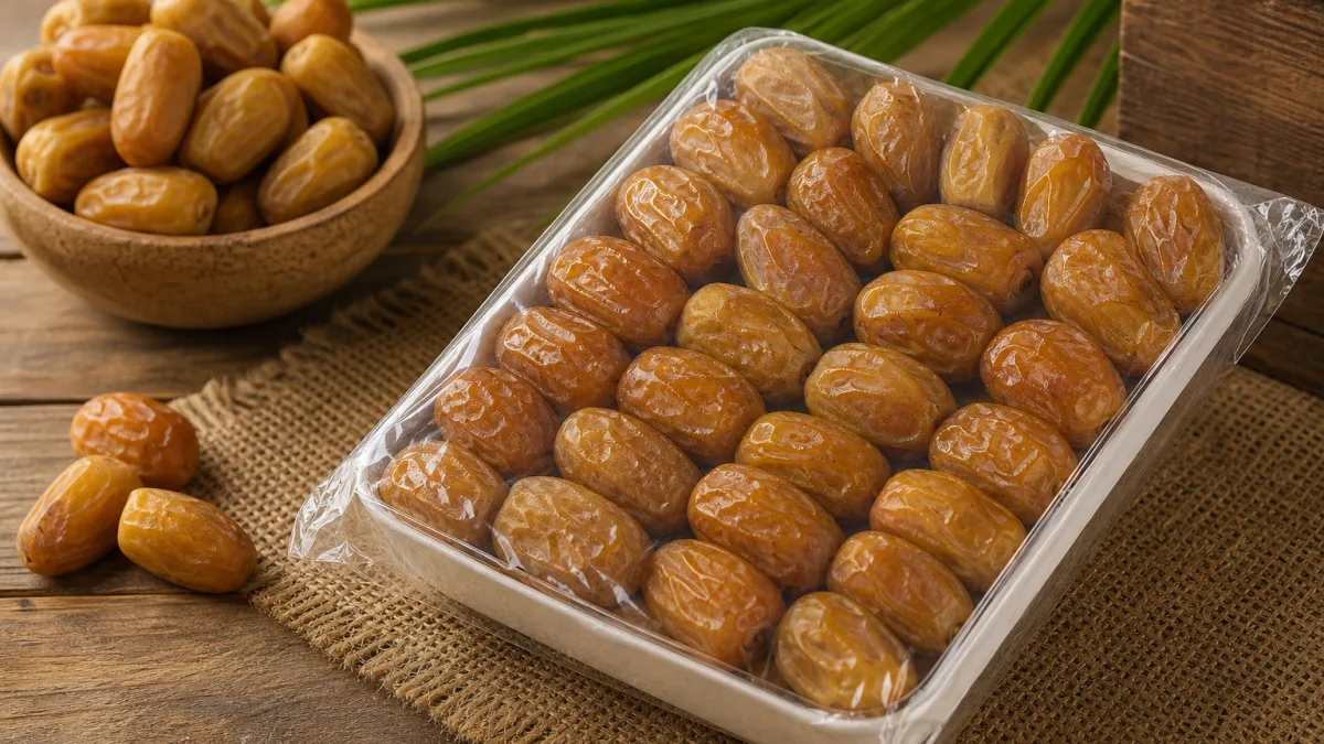 خرما زاهدی سلفونی ۴۰۰ گرمی مروارید سیاه