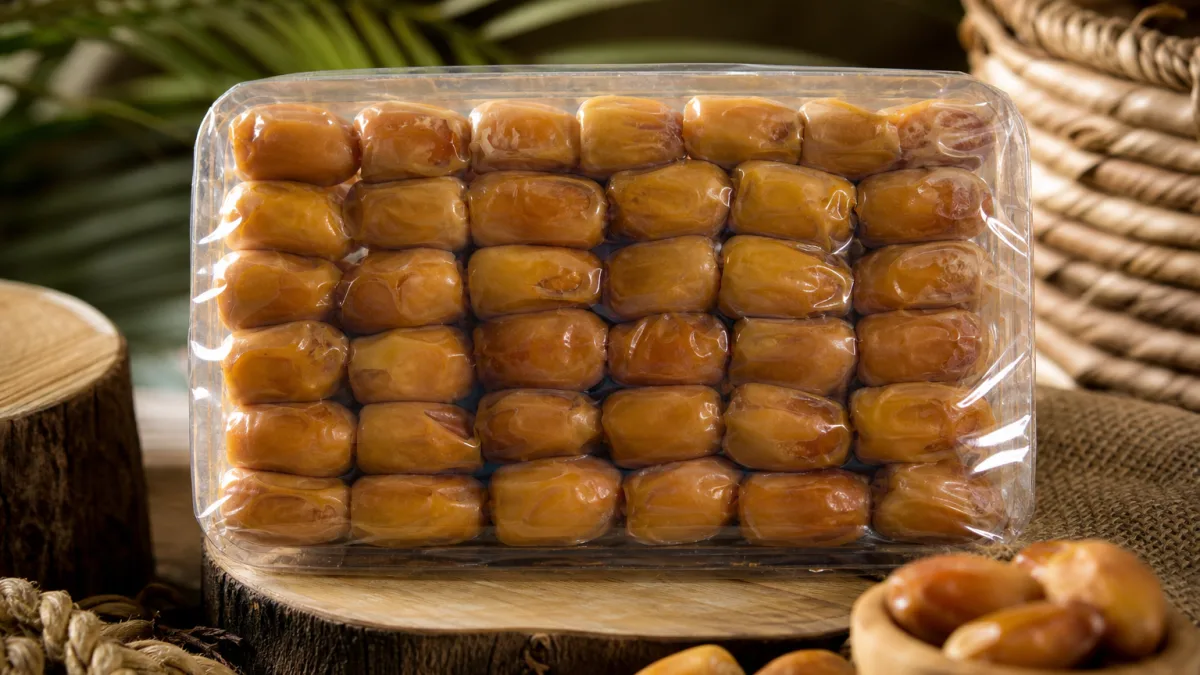 خرما زاهدی سلفونی ۴۰۰ گرمی مروارید سیاه