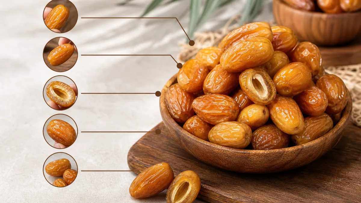 خرید خرما زاهدی بدون هسته برای بسته‌بندی