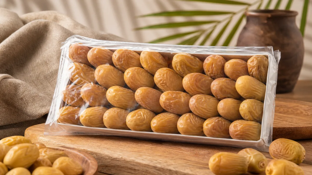 خرما زاهدی ۴۰۰ گرمی سلفونی مروارید سیاه