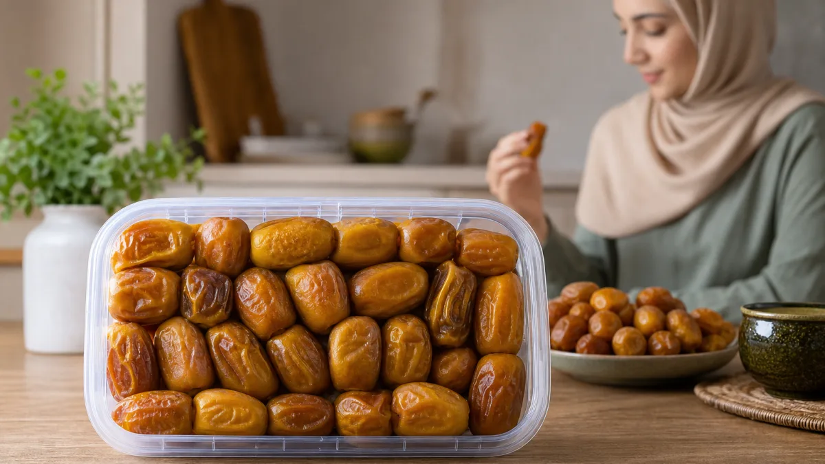 ظاهر خرما زاهدی رمانتا یا بسته‌بندی؟